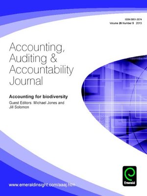 cover image of Accounting, Auditing & Accountability Journal, Volume 26, Issue 5